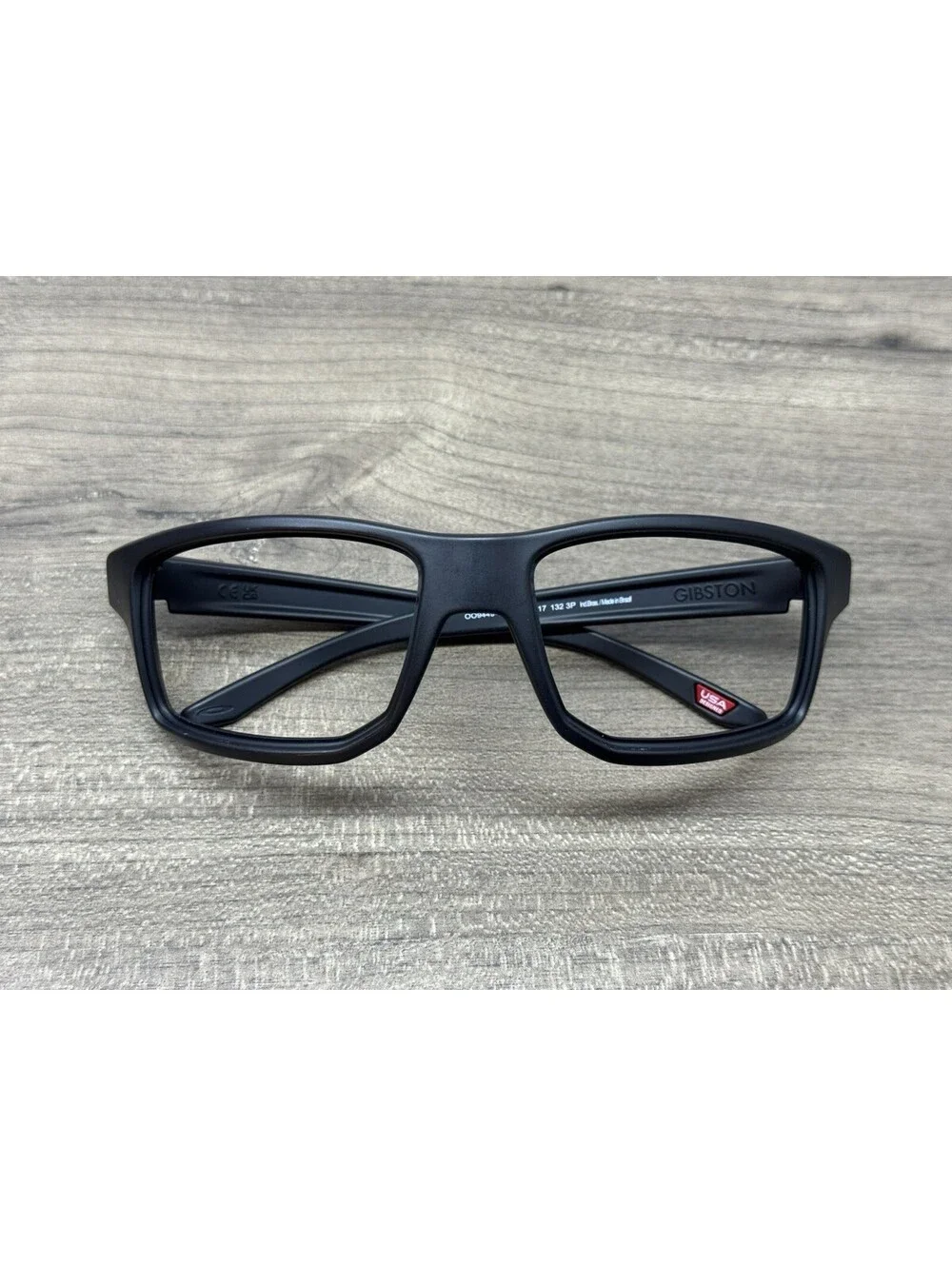 Oakley Gibston OO9449-1660 Matte Black Blue Sunglasses 61[]17-132 *FRAMES ONLY